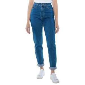 american apparel - high waisted mom jeans